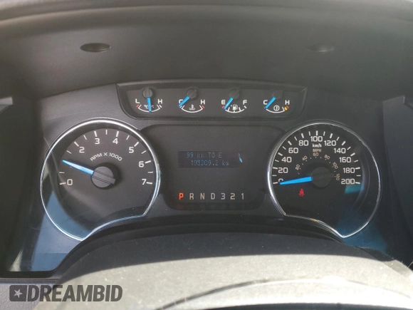 2013 Ford F-150 XL with VIN 1FTFW1ET2DFB46825, listed as a Copart auction lot 55166615 with 195,309 mi miles and Clean Title. Bid and sale history available at carsss.com. Image 9.