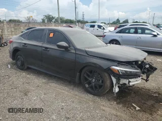 2024 Honda Civic Sport z VIN 2HGFE2F54RH594533, wystawiony jako Copart lot #64749274 z przebiegiem Nie podano mil oraz Nie do naprawy • Non repairable. Historia ofert i sprzedaży dostępna na DreamBid. Obrazek 4.