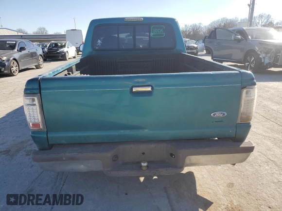 1996 Ford Ranger XL with VIN 1FTCR10AXTUA71169, listed as a Copart auction lot 48247805 with 115,336 mi miles and Clean title. Bid and sale history available at DreamBid. Image 6.