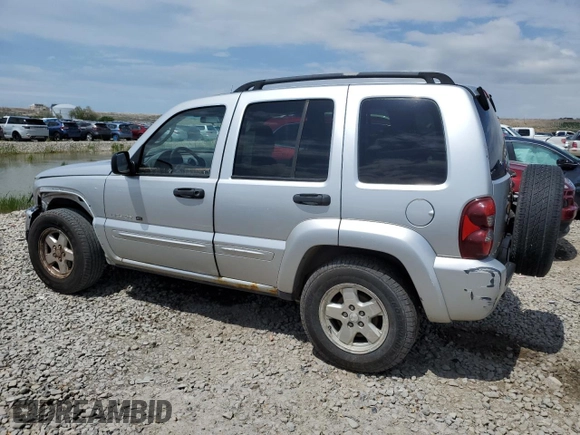 2002 Jeep Liberty Limited with VIN 1J8GL58K52W347390, listed as a Copart auction lot 55655815 with 192,318 mi miles and Clean Title. Bid and sale history available at carsss.com. Image 2.
