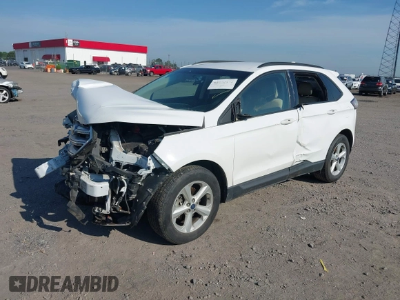 2015 Ford Edge SE z VIN 2FMTK3G92FBC22197, wystawiony jako IAAI lot #42578472 z przebiegiem 100 878 mil mil oraz . Historia ofert i sprzedaży dostępna na DreamBid. Obrazek 2.