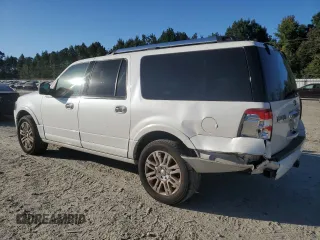 2012 Ford Expedition EL Limited with VIN 1FMJK2A51CEF62397, listed as a Copart auction lot 76244884 with 124,881 mi miles and Salvage Title. Bid and sale history available at carsss.com. Image 2.