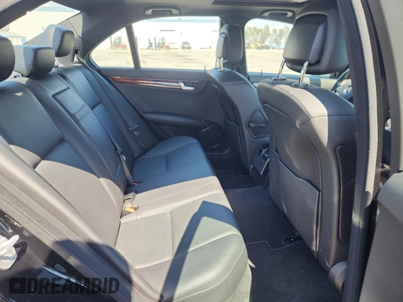 2011 Mercedes-Benz C 300 Sport with VIN WDDGF5EB5BR183307, listed as a Copart auction lot 63710205 with 67,890 mi miles and Salvage title. Bid and sale history available at DreamBid. Image 10.