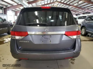 2015 Honda Odyssey LX with VIN 5FNRL5H26FB131655, listed as a Copart auction lot 45963365 with 214,535 mi miles and Clean Title. Bid and sale history available at carsss.com. Image 6.