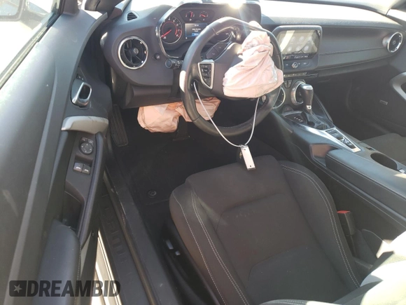 2022 Chevrolet Camaro 1LT with VIN 1G1FB1RS4N0123766, listed as a Copart auction lot 81316664 with 43,075 mi miles and Salvage Title. Bid and sale history available at carsss.com. Image 8.