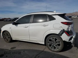 2023 Hyundai Kona N Line with VIN KM8K33A35PU990510, listed as a Copart auction lot 83109114 with 32,925 mi miles and Salvage Title. Bid and sale history available at carsss.com. Image 2.