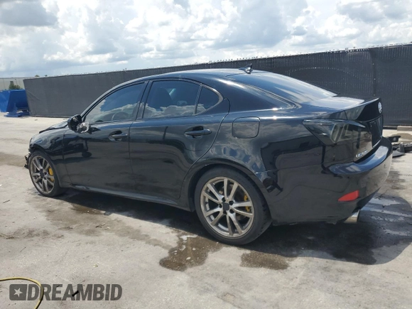 2008 Lexus IS 350 with VIN JTHBE262082013571, listed as a Copart auction lot 61582565 with 106,857 mi miles and Salvage title. Bid and sale history available at DreamBid. Image 2.