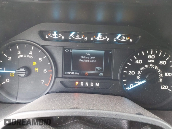 2018 Ford F-150 XL with VIN 1FTEW1EP9JKF56149, listed as a IAAI auction lot 42066727 with 73,689 mi miles and . Bid and sale history available at DreamBid. Image 7.