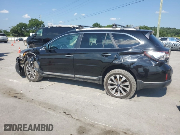 2017 Subaru Outback Touring with VIN 4S4BSETC4H3395571, listed as a Copart auction lot 61763875 with 93,646 mi miles and Salvage title. Bid and sale history available at DreamBid. Image 2.