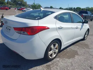 2012 Hyundai Elantra Limited with VIN 5NPDH4AE0CH125485, listed as a IAAI auction lot 42035576 with 156,699 mi miles. Bid and sale history available at carsss.com. Image 4.