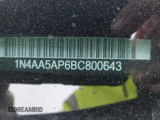 2011 Nissan Maxima SV с VIN 1N4AA5AP6BC800643, выставлен на аукционе IAAI как лот 41746089 с пробегом 163 582 миль миль и . История ставок и продаж доступна на DreamBid. Изображение 17.