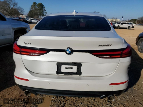 2021 BMW 2 Series 228i with VIN WBA53AK06M7H86416, listed as a Copart auction lot 85907554 with 40,154 mi miles and Salvage Title. Bid and sale history available at DreamBid. Image 6.