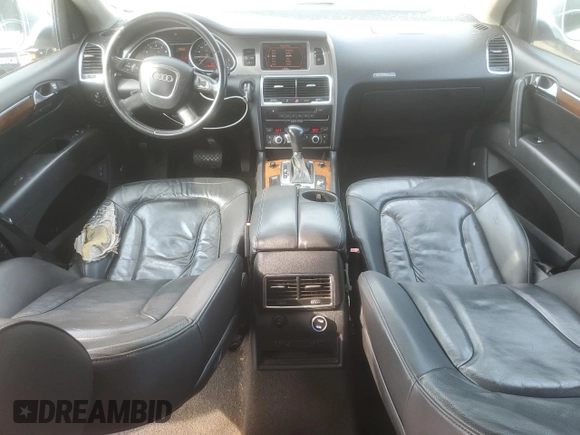 2007 Audi Q7 Premium with VIN WA1BY74L67D085907, listed as a Copart auction lot 59159385 with 181,303 mi miles and Salvage title. Bid and sale history available at DreamBid. Image 8.