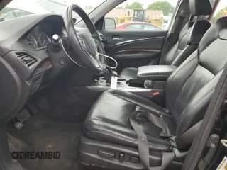 2014 Acura MDX Advance with VIN 5FRYD4H81EB017079, listed as a Copart auction lot 59939905 with 189,441 mi miles and Salvage title. Bid and sale history available at DreamBid. Image 7.