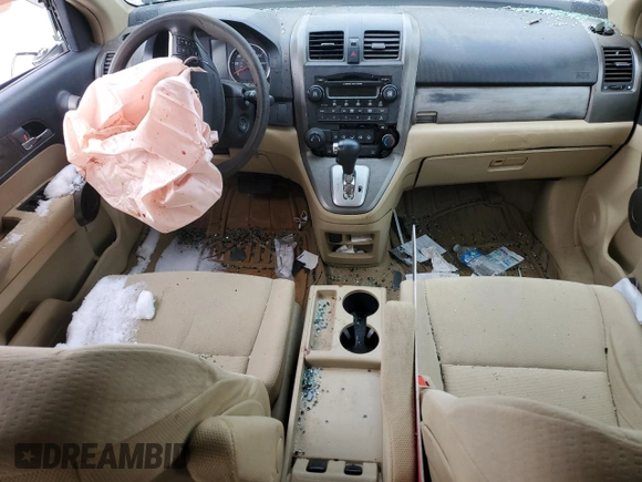 2008 Honda CR-V EX with VIN JHLRE48558C072146, listed as a Copart auction lot 45788765 with 215,014 mi miles and Salvage Title. Bid and sale history available at DreamBid. Image 8.