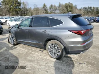 2023 Acura MDX w/Technology Package with VIN 5J8YD9H48PL000079, listed as a Copart auction lot 47848185 with 0 mi miles and Salvage Title. Bid and sale history available at carsss.com. Image 2.