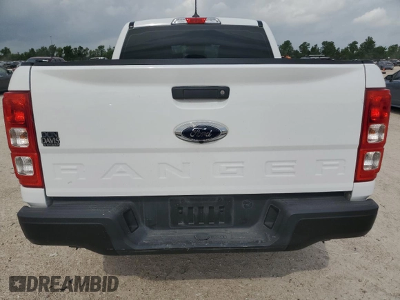 2023 Ford Ranger XL with VIN 1FTER4EH6PLE32375, listed as a Copart auction lot 54883175 with 0 mi miles and Salvage Title. Bid and sale history available at carsss.com. Image 6.