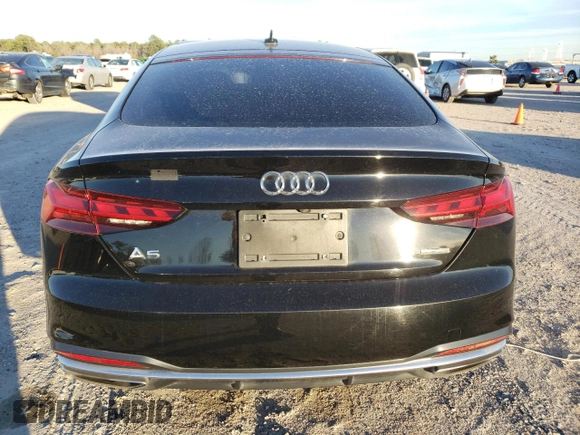 2020 Audi A5 Sportback Premium with VIN WAUANCF5XLA007074, listed as a Copart auction lot 37881754 with 62,914 mi miles. Bid and sale history available at carsss.com. Image 6.