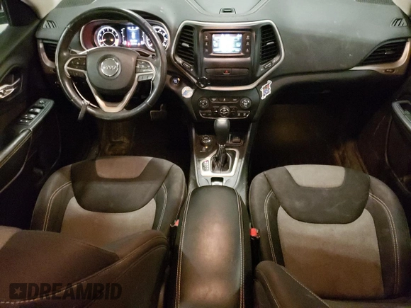 2014 Jeep Cherokee Latitude with VIN 1C4PJMCSXEW248051, listed as a Copart auction lot 53750285 with 148,701 mi miles and Salvage Title. Bid and sale history available at carsss.com. Image 8.