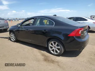 2016 Volvo S60 T5 Premier with VIN YV1612TKXG2402195, listed as a Copart auction lot 60140015 with 105,540 mi miles and Salvage title. Bid and sale history available at DreamBid. Image 2.