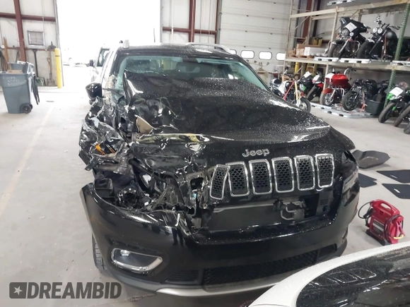 2019 Jeep Cherokee High Altitude with VIN 1C4PJMDX6KD159241, listed as a IAAI auction lot 40742596 with 37,407 mi miles and . Bid and sale history available at DreamBid. Image 12.