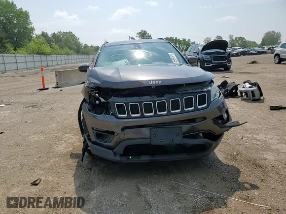 2018 Jeep Compass Altitude с VIN 3C4NJDBB5JT114847, выставлен на аукционе Copart как лот 59864675 с пробегом 123 036 миль миль и Списание • Salvage title. История ставок и продаж доступна на DreamBid. Изображение 13.