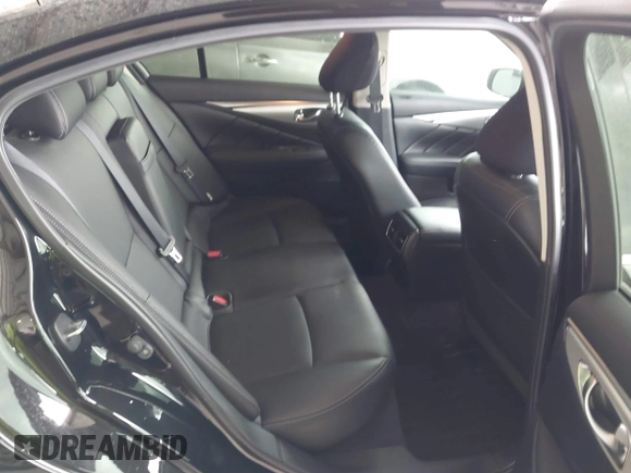 2023 Infiniti Q50 Luxe with VIN JN1EV7BPXPM512588, listed as a IAAI auction lot 41819661 with 30,817 mi miles and . Bid and sale history available at DreamBid. Image 8.