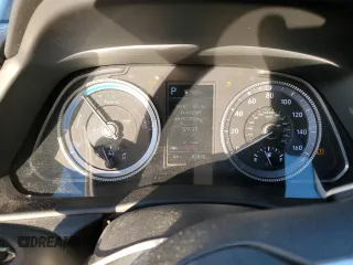 2022 Hyundai Sonata Hybrid Blue with VIN KMHL24JJ8NA040815, listed as a Copart auction lot 44653955 with 92,090 mi miles and Salvage Title. Bid and sale history available at carsss.com. Image 9.