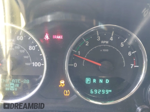 2018 Jeep Wrangler Unlimited Sport with VIN 1C4BJWDG4JL807265, listed as a IAAI auction lot 42520648 with 69,229 mi miles and . Bid and sale history available at DreamBid. Image 7.