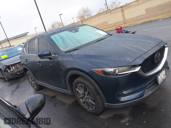 2018 Mazda CX-5 Touring with VIN JM3KFACM9J0464621, listed as a IAAI auction lot 41723627 with 45,916 mi miles. Bid and sale history available at carsss.com. Image 14.
