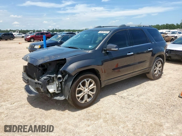 2014 GMC Acadia SLT z VIN 1GKKRRKDXEJ235983, wystawiony jako Copart lot #58784165 z przebiegiem 113 486 mil mil oraz Tytuł czysty. Historia ofert i sprzedaży dostępna na DreamBid. Obrazek 1.