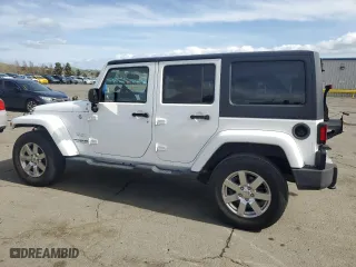 2015 Jeep Wrangler Unlimited Sahara with VIN 1C4BJWEG2FL577845, listed as a Copart auction lot 51267315 with 125,830 mi miles and Salvage Title. Bid and sale history available at carsss.com. Image 2.
