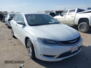 2016 Chrysler 200 Limited with VIN 1C3CCCAB1GN126326, listed as a IAAI auction lot 41747701 with 133,654 mi miles. Bid and sale history available at carsss.com. Image 1.
