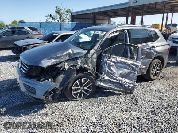 2021 Volkswagen Tiguan S with VIN 3VV1B7AX0MM016884, listed as a Copart auction lot 49413915 with 67,246 mi miles and Non Repairable. Bid and sale history available at DreamBid. Image 1.