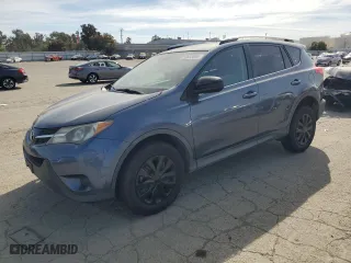 2014 Toyota RAV4 LE with VIN 2T3ZFREV3EW110686, listed as a Copart auction lot 50633895 with 172,494 mi miles and Salvage Title. Bid and sale history available at carsss.com. Image 1.