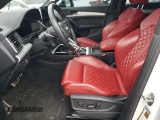 2022 Audi SQ5 Premium with VIN WA1A4AFY1N2134582, listed as a Copart auction lot 82101634 with 36,239 mi miles and Salvage Title. Bid and sale history available at DreamBid. Image 7.