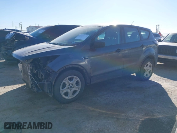 2018 Ford Escape S with VIN 1FMCU0F78JUC59234, listed as a IAAI auction lot 41375959 with 123,043 mi miles and . Bid and sale history available at carsss.com. Image 18.