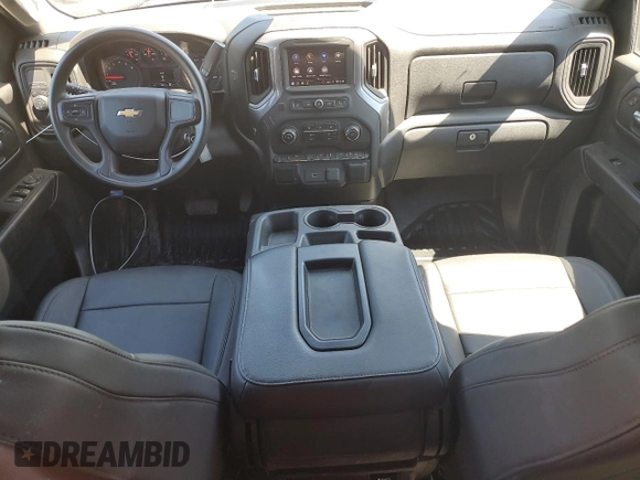 2020 Chevrolet Silverado 1500 Work Truck with VIN 1GCRWAEH5LZ333885, listed as a Copart auction lot 50827635 with 50,572 mi miles and Clean Title. Bid and sale history available at DreamBid. Image 9.