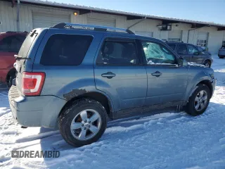 2012 Ford Escape Limited with VIN 1FMCU0E70CKB10199, listed as a Copart auction lot 44371125 with 208,591 mi miles and Salvage Title. Bid and sale history available at DreamBid. Image 3.