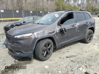 2018 Jeep Cherokee Latitude with VIN 1C4PJMCB2JD554151, listed as a Copart auction lot 49925845 with 189,137 mi miles and Salvage Title. Bid and sale history available at carsss.com. Image 1.