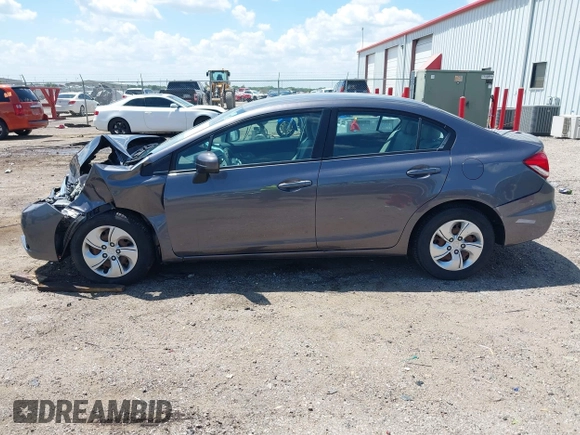 2015 Honda Civic LX with VIN 19XFB2F5XFE097890, listed as a IAAI auction lot 42208857 with 93,964 mi miles and . Bid and sale history available at DreamBid. Image 14.
