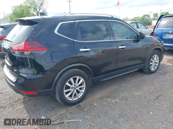 2018 Nissan Rogue S with VIN KNMAT2MT5JP619388, listed as a IAAI auction lot 42113687 with 186,220 mi miles and . Bid and sale history available at carsss.com. Image 4.