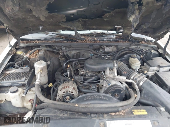 2000 Chevrolet Blazer LT z VIN 1GNDT13WXY2214421, wystawiony jako IAAI lot #41525220 z przebiegiem Nie podano mil oraz . Historia ofert i sprzedaży dostępna na DreamBid. Obrazek 10.