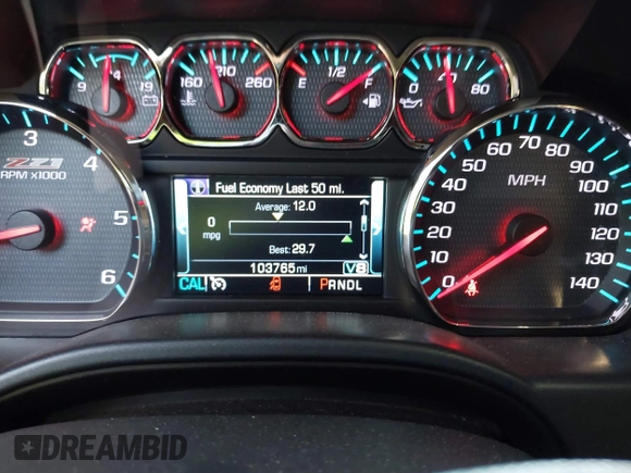 2019 Chevrolet Silverado 1500 LT with VIN 2GCVKPEC2K1180858, listed as a IAAI auction lot 41513814 with 103,765 mi miles and . Bid and sale history available at DreamBid. Image 7.