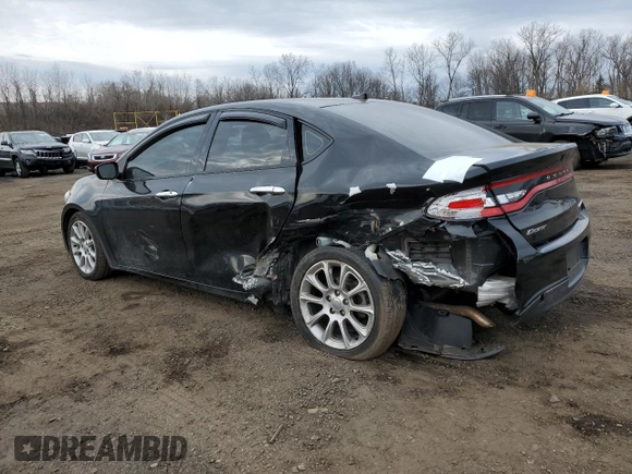2015 Dodge Dart Limited with VIN 1C3CDFCB4FD165914, listed as a Copart auction lot 47919685 with 133,028 mi miles and Salvage Title. Bid and sale history available at carsss.com. Image 2.