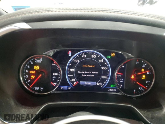 2024 Chevrolet Blazer Premier with VIN 3GNKBLRS9RS283598, listed as a Copart auction lot 87037534 with 2,205 mi miles and Salvage title. Bid and sale history available at DreamBid. Image 9.