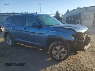 2019 Volkswagen Atlas S with VIN 1V2GR2CA5KC606074, listed as a Copart auction lot 75398024 with 51,694 mi miles and Salvage title. Bid and sale history available at DreamBid. Image 4.