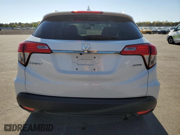 2022 Honda HR-V EX with VIN 3CZRU6H53NM765569, listed as a Copart auction lot 53507074 with 52,180 mi miles and Salvage Title. Bid and sale history available at carsss.com. Image 6.