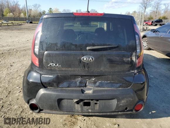 2015 Kia Soul + with VIN KNDJP3A51F7182433, listed as a Copart auction lot 50000635 with 173,906 mi miles and Salvage Title. Bid and sale history available at carsss.com. Image 6.