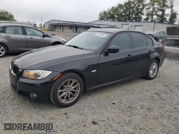 2010 BMW 3 Series 328i with VIN WBAPH7G55ANM53372, listed as a Copart auction lot 61075495 with 81,952 mi miles and Salvage title. Bid and sale history available at DreamBid. Image 1.